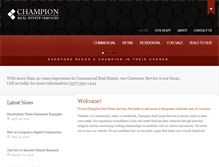 Tablet Screenshot of championllc.com